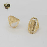 (1-3108) Gold Laminate - Religious Ring - BGF