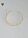 (1-4081-1) Gold Laminate - 7mm Open Bangles - BGF