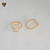 (1-3028-6) Gold Laminate - Oval Ring - BGF