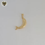 (1-2436-1) Gold Laminate - Fish Pendants - BGF