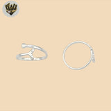 (2-5003-3) 925 Sterling Silver - Mermaid Tale Ring