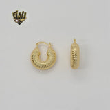 (4-2109) Stainless Steel - Chunky Hoops.