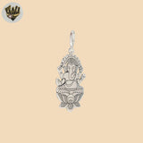 (2-1182-1) 925 Sterling Silver - Buddha Pendant.