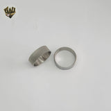 (4-0001-1) Stainless Steel - Carved Ring.