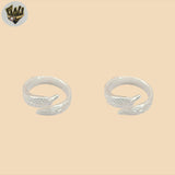 (2-5022-3) 925 Sterling Silver - Adjustable Ring.
