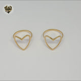 (1-3013-3) Gold Laminate - Heart Ring - BGF