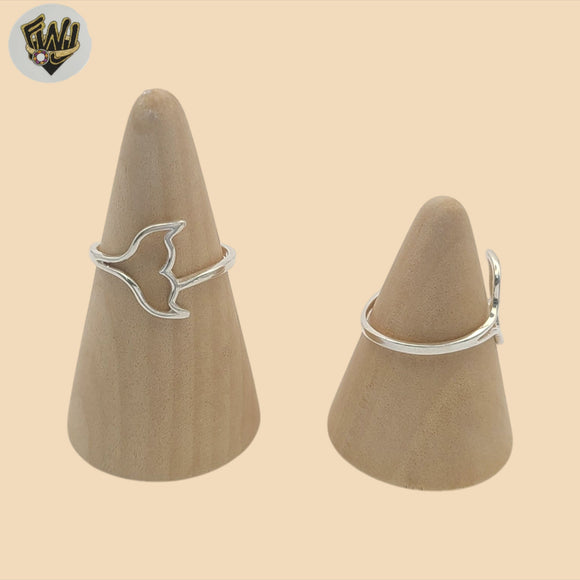 (2-5003) Plata de Ley 925 - Anillo Triángulo