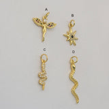 (1-2170-1) Gold Laminate - Small Pendants - BGO