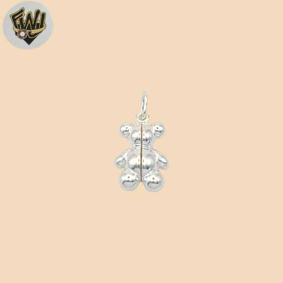 (2-1439) Plata de Ley 925 - Colgante Animales.