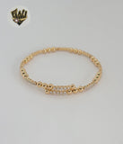 (1-4074) Gold Laminate - 4mm Open Bangle - BGF