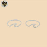 (2-5014-3) 925 Sterling Silver - Wave Ring