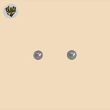 (2-3420) Plata de Ley 925 - Aretes Bolas 