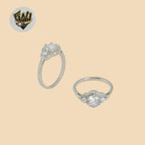(2-5086-2) 925 Sterling Silver - Zircon Stone Ring