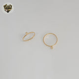 (1-3062-1) Gold Laminate - Pearl Ring - BGF