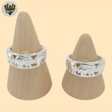 (2-5051) Plata de Ley 925 - Anillo Corazón