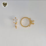 (1-3069) Laminado de oro - Anillo de banda clásica - BGO