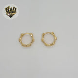 (1-2523-2) Gold Laminate - Small Bamboo Huggies - BGF