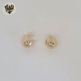 (1-2964) Gold Laminate - Chunky Half Hoops - BGF