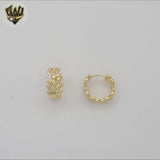 (1-2528-5) Gold Laminate - Leaf Hoops - BGO