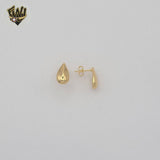 (1-1199-2)Gold Laminate - Mini Tear Drop Earrings - BGF