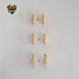 (1-2531-1) Gold Laminate Hoops - BGO