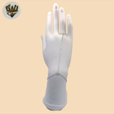 (2-0331-1) 925 Sterling Silver - 1mm Hand Chain Bracelet.