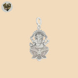 (2-1182-1) 925 Sterling Silver - Buddha Pendant.