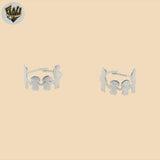(2-5014-4) 925 Sterling Silver - Family Ring