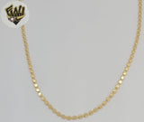 (1-1673-1) Gold Laminate - 3mm Circles Link Chain - BGF