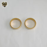 (4-0005) Stainless Steel - Two Tone  Ring.