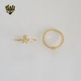 (1-3068-2) Laminado Oro - Anillo Niños - BGF