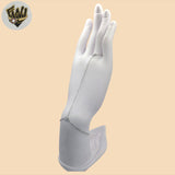 (2-0331-1) 925 Sterling Silver - 1mm Hand Chain Bracelet.