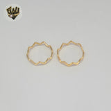 (1-3016-2) Gold Laminate - Zig Zag Ring - BGF