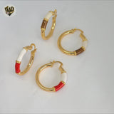 (1-2738-1) Laminado Oro - Aros Coloridos - BGO
