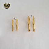 (1-2823-1) Gold Laminate - Plain Hoops - BGO