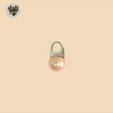 (2-1611) 925 Sterling Silver - Pearl Pendant.