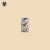 (2-1657) 925 Sterling Silver - Zircon Pendant.