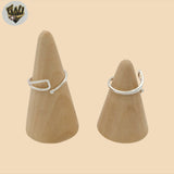 (2-5015-4) 925 Sterling Silver - Adjustable Ring.