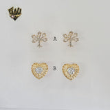 (1-1171-1) Laminado de Oro - Aretes - BGF