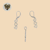(2-6340) 925 Sterling Silver - Heart Set.