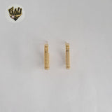 (1-2963) Gold Laminate - Half Hoops - BGF