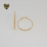 (1-2974-3) Gold Laminate - Balls Hoops - BGF