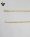 (1-1858) Gold Laminate - 3mm Mariner Link Chain - BGF