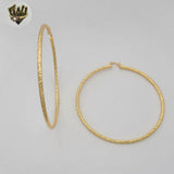 (1-2898) Gold Laminate Hoops - BGF