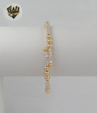 (1-4074) Gold Laminate - 4mm Open Bangle - BGF