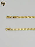 (4-3172) Stainless Steel - 3.5mm Curb Link Chain.