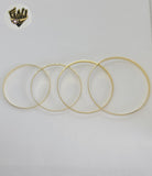 (1-4004) Gold Laminate - 4mm Classic Bangles - Dozen - BGO