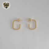 (1-2963) Gold Laminate - Half Hoops - BGF
