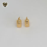 (1-2536-1) Laminado Oro - Aros Pequeños Tallados - BGF