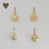 (1-2115) Gold Laminate - Small Pendants - BGF